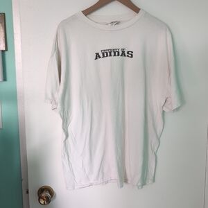 Adidas White 'Property of Adidas' tee